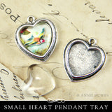 GFX-Glamour FX Glass Small Heart  16mm