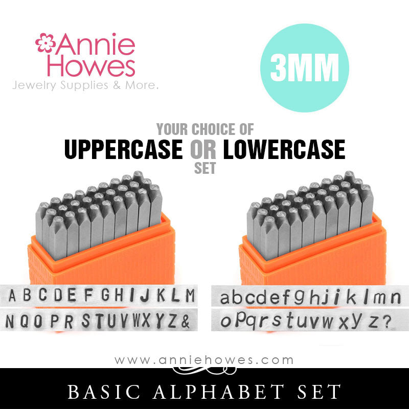 Impressart Metal Stamps - European Vowels Set Design Stamp – Annie