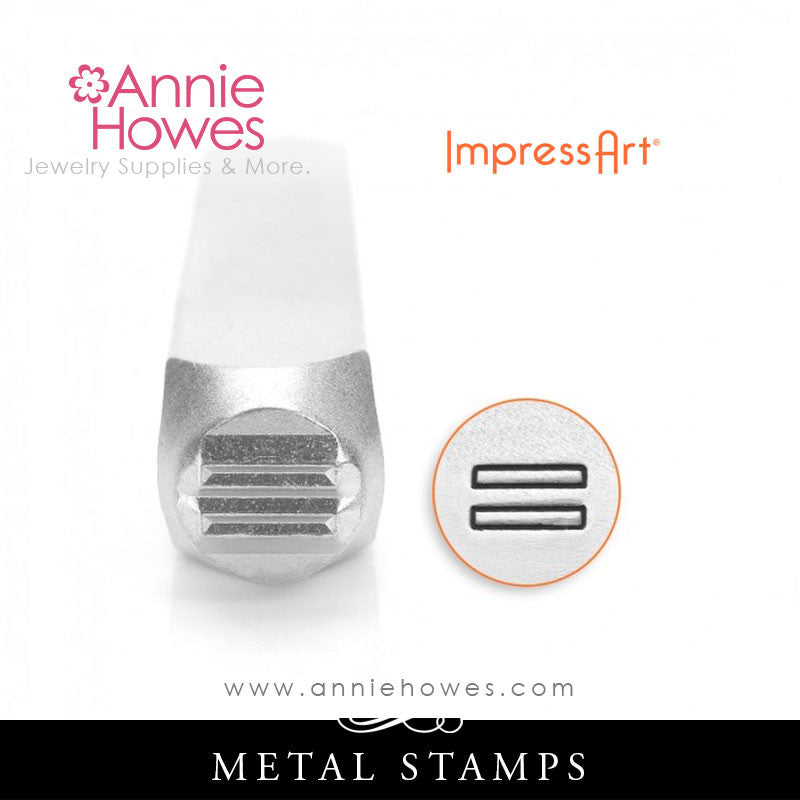 Impressart Metal Stamps - Equality Design Stamp