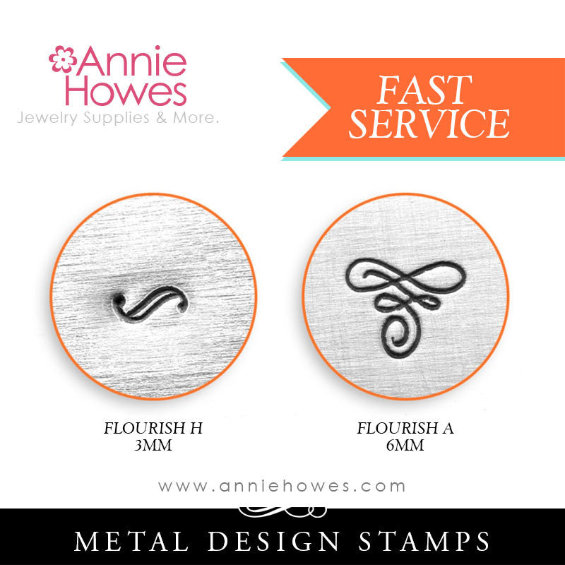 Impressart Metal Stamps - Flourish Design Stamps - Your Choice