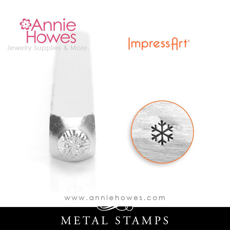 Impressart Metal Stamps - Snowflake or Christmas Present – Annie Howes