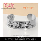 Impressart Metal Stamps - "THE" Word Design Stamp