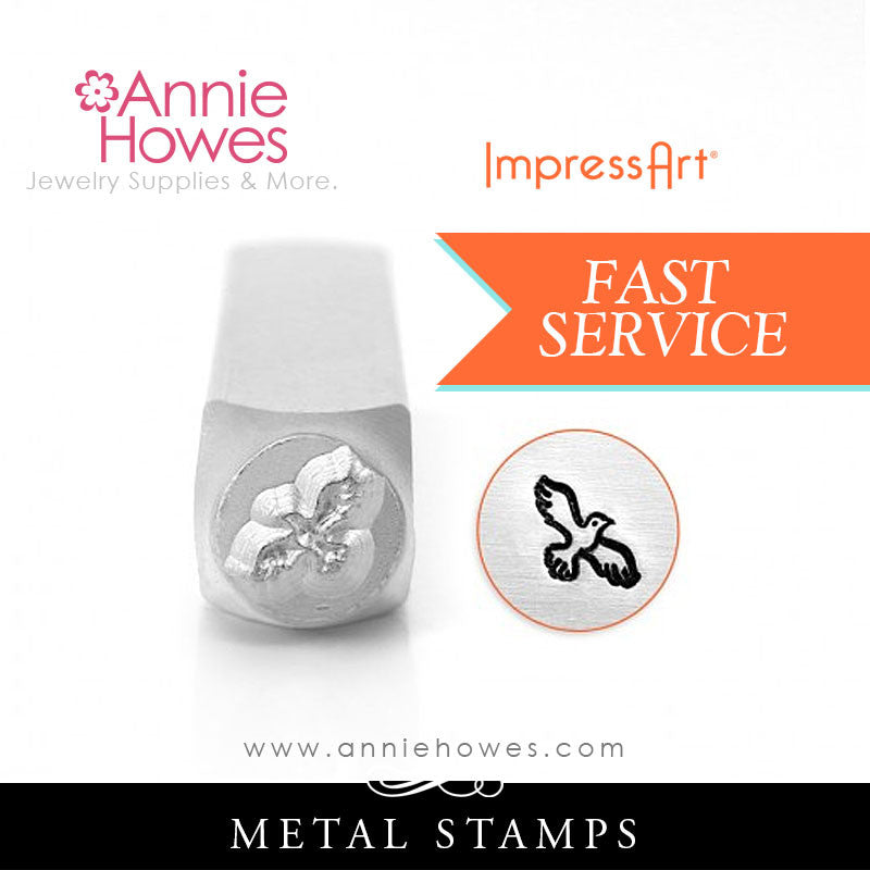 Impressart Metal Stamps - Hawk Jewelry Design Stamp