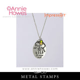 Impressart Metal Stamps - Hawk Jewelry Design Stamp