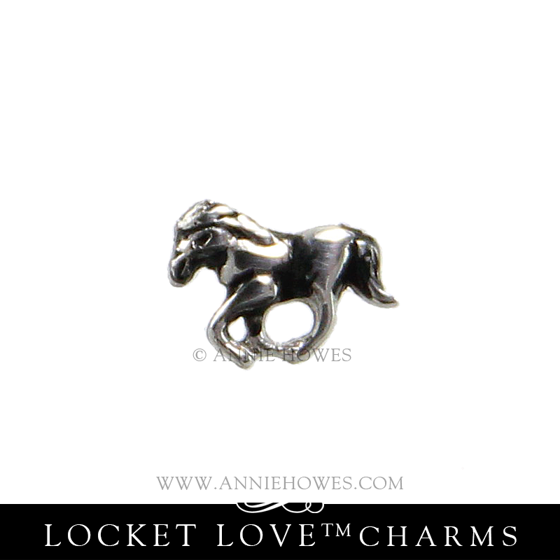 Horse Charm for Floating Locket Love