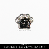 Paw Print Charm for Floating Locket Love