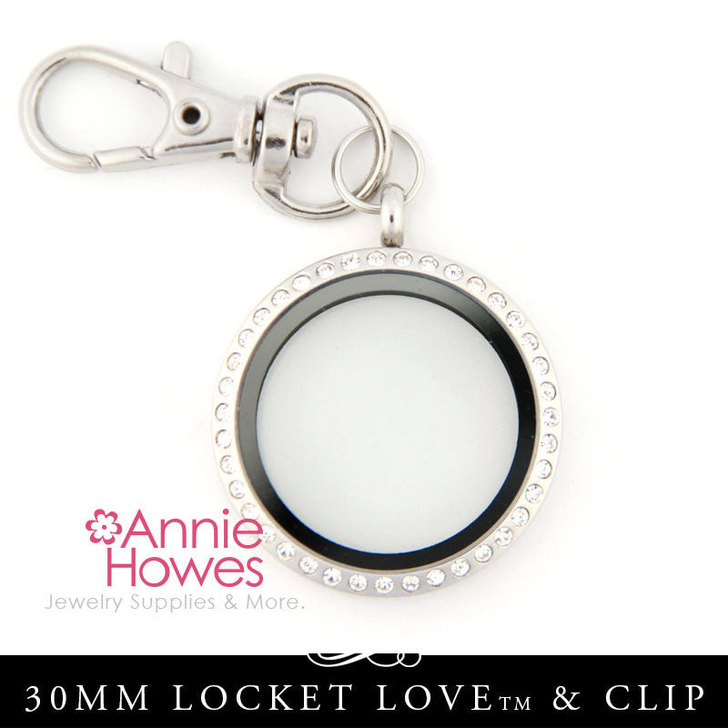 Locket Love 30mm Locket Purse Clip