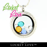 Swarovski Crystal 1128 in Birthstone Colors for your Locket Love