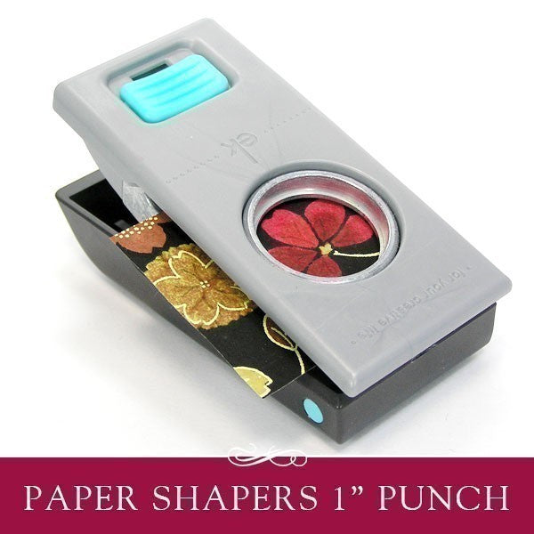 5 Metal Single Hole Punch ~Round 1/4 Puncher w Paper Catcher ~Jot