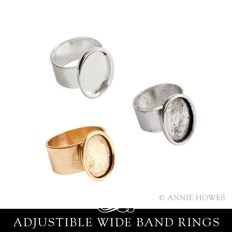 Adjustable Oval Ring 13x18 - Nunn Design