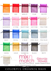 Organza Bags in Beautiful Colors
