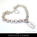 Padlock Charm. Nunn Design.