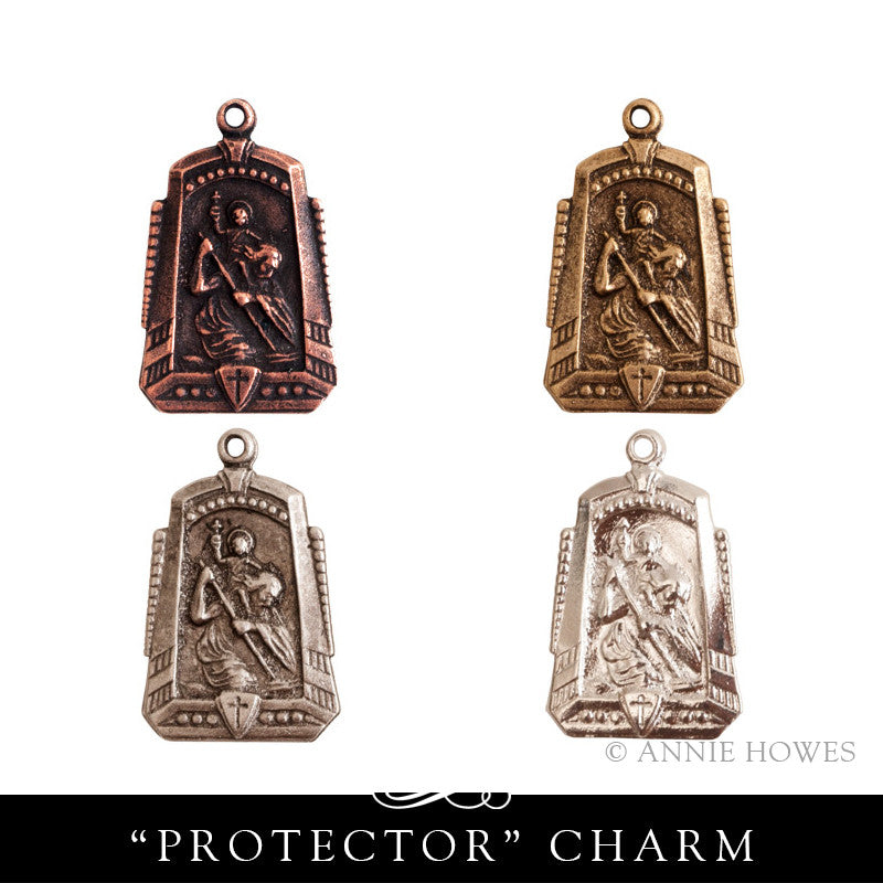 St. Christopher Charm. Nunn Design.