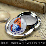 Purse Hanger with or without Glass Insert. Easy to make.