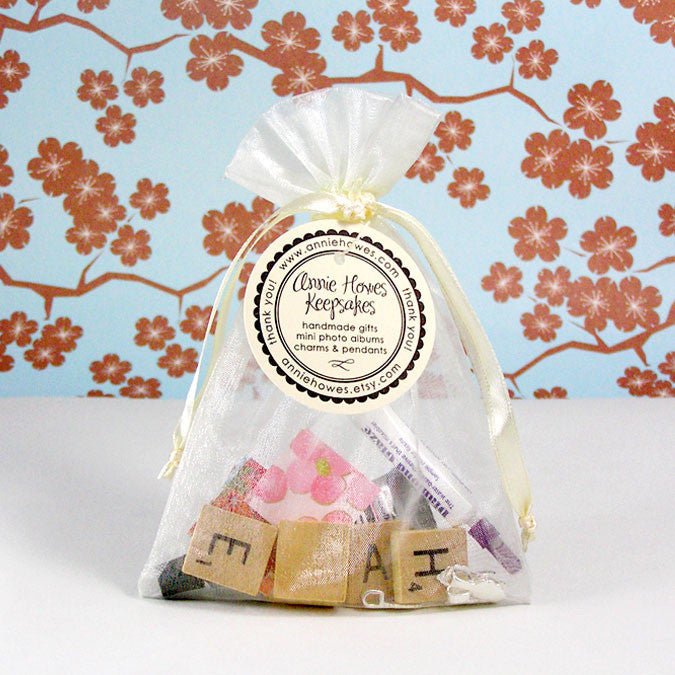 The Original Scrabble Tile Pendant Necklace Kit