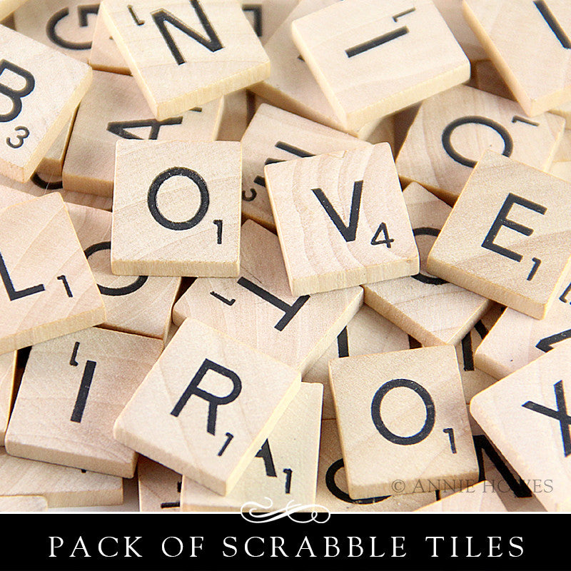 Brand New Scrabble tiles 100 pack