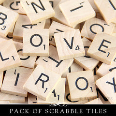 Brand New Scrabble tiles 100 pack